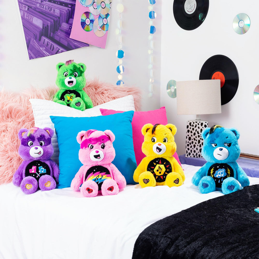 Care Bears Rock-a-Lot Good Luck Bear collector's box ready for gifting or display