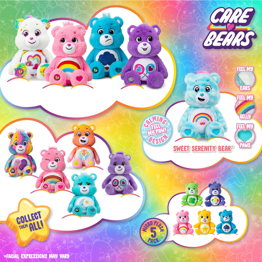 Care Bears Rock-a-Lot Good Luck Bear pose captures rock-inspired charm for playtime