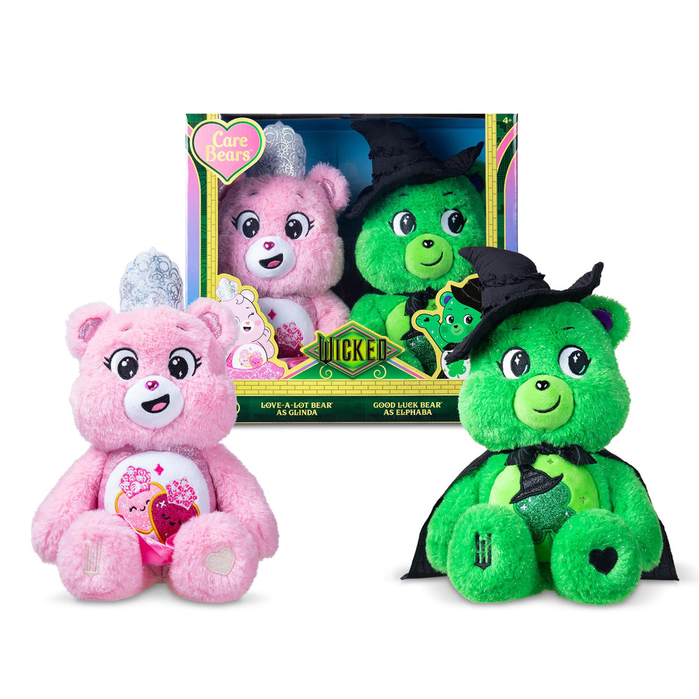 Care Bears Love-a-Lot Bear as Glinda with sparkling crown for display