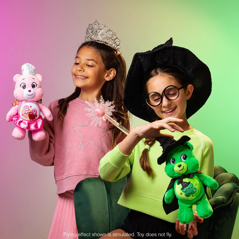 Care Bears Wicked collection display with Glinda and friends, expands your display