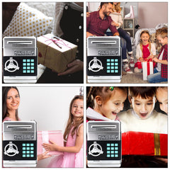 Cargooy mini ATM piggy bank password entry four digit option