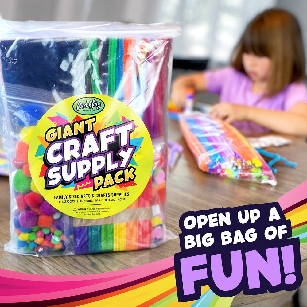 Carl & Kay Supply Co large arts materials bundle for classroom projects
