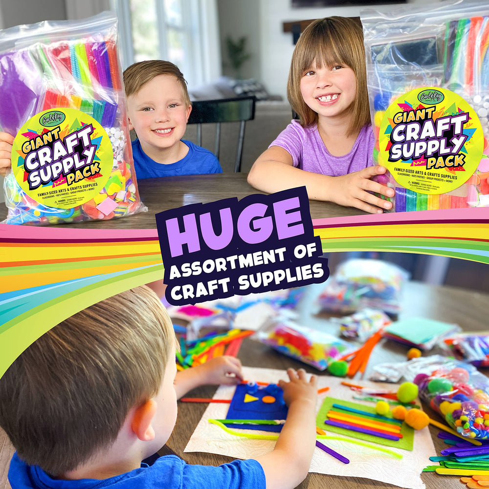 Carl & Kay Supply Co organized kids craft storage bags for easy cleanup
