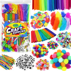 Carl & Kay all-in-one craft kit cover supports versatile creativity.