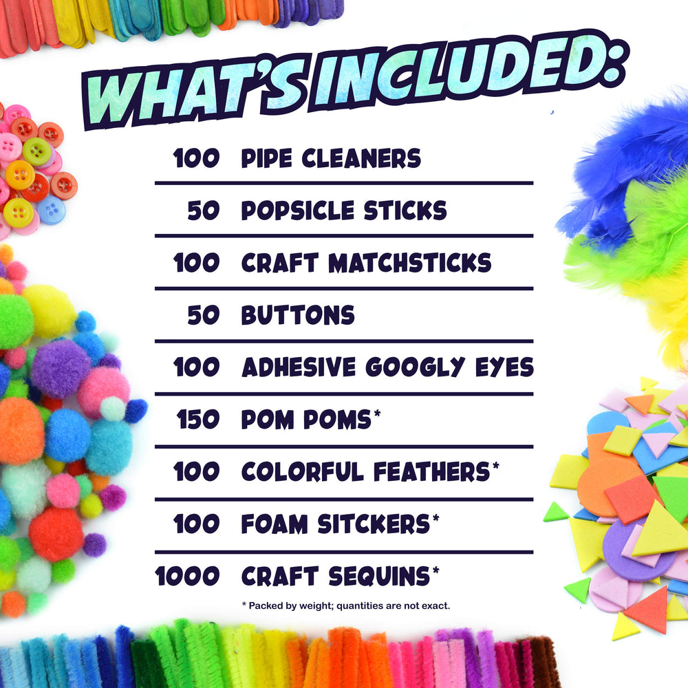 Carl & Kay googly-eyes and buttons kit sparks playful character designs.