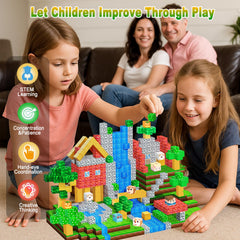 Carlle Imaginative forest world builds foster creative problem solving and coordination.