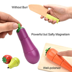 CARLORBO strawberry slices encourage storytelling and hand-eye coordination during play.