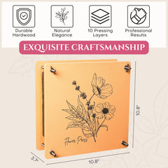 Carnation Canvas white absorbent sheets protect delicate petals during drying