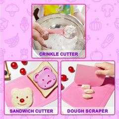Carolart bear sandwich shaper sparks creative snack time for kids.