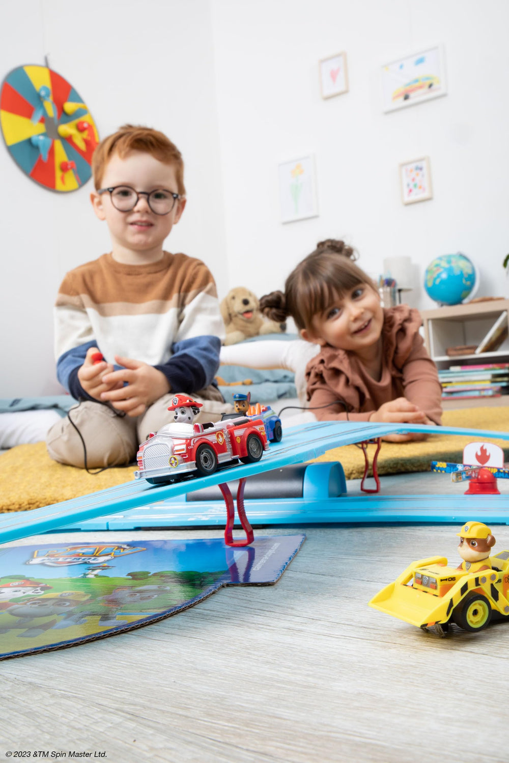 Carrera First Paw Patrol track easy-assembly design enables quick setup for family play