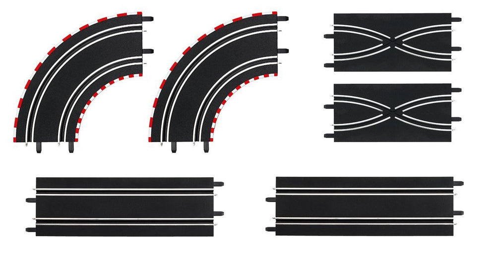 Carrera Go 61600 1/90 degree curve for tighter turns.