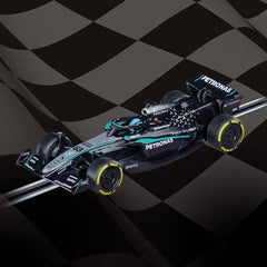 Carrera GO Mercedes-AMG F1 W14 packaging box, great for gifting and collection.