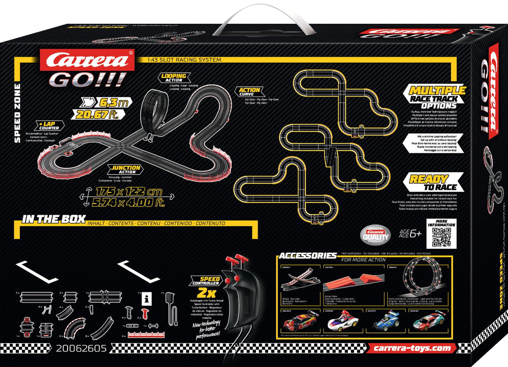 Overall track dimensions 5.74 by 4.0 feet fit rooms