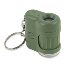 Carson MicroMini built-in LED light illuminates samples clearly