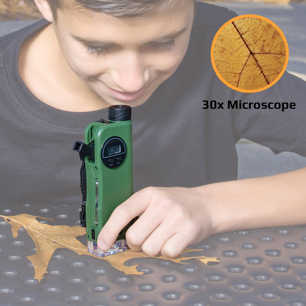 Carson X-Scope 9x fold-out magnifier provides quick, clear magnification