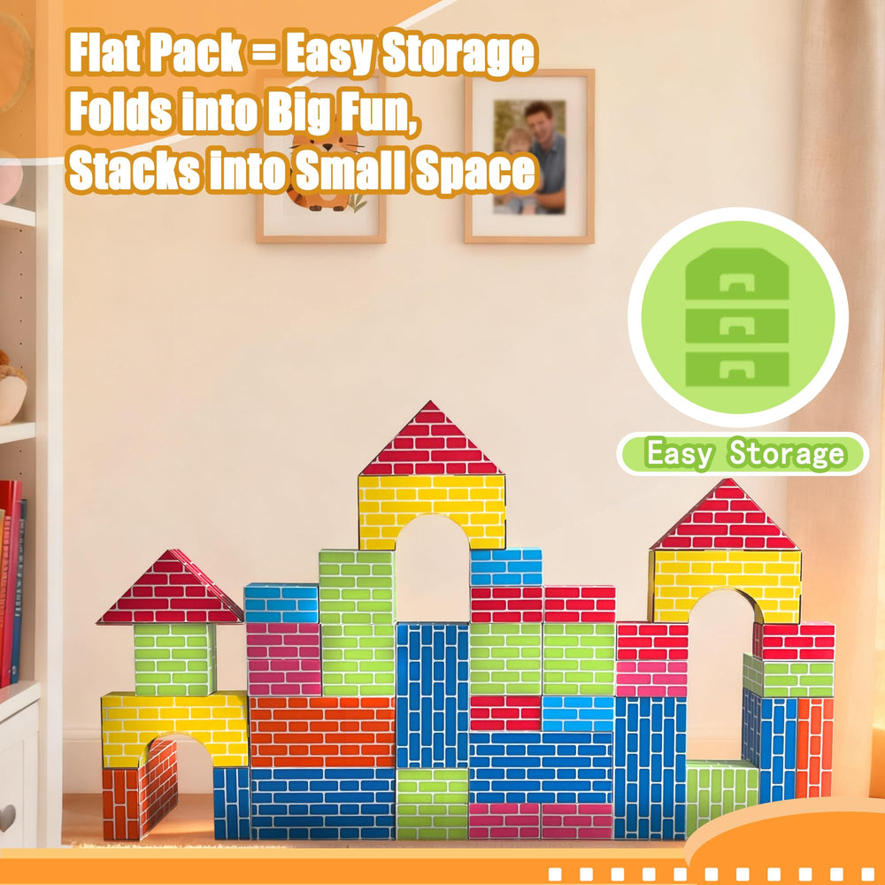 Cartboatoy blocks promote spatial reasoning and problem solving through hands-on play
