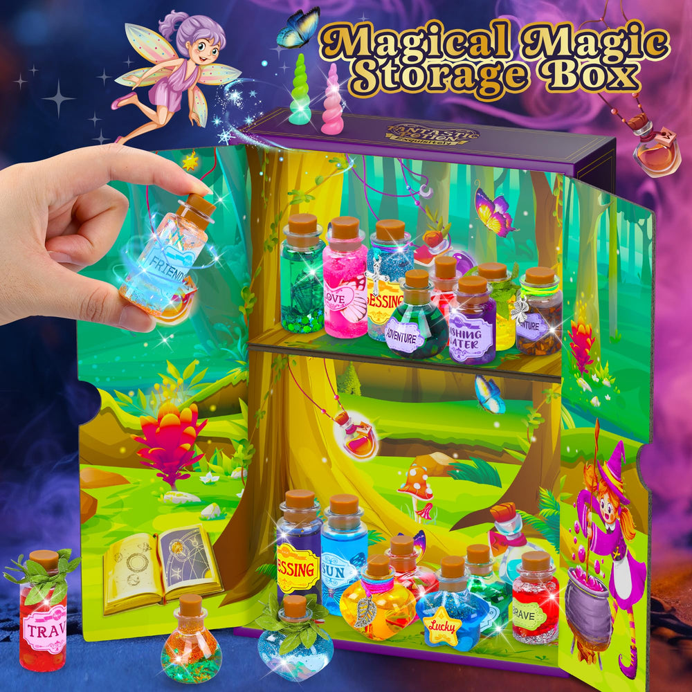 Cartell Fairy Magic Potions Kit wand and crystals spark imagination