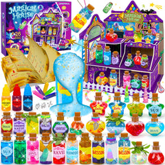 Cartell Fairy Magic Potions Kit unboxing inspires imaginative play with 26 bottles and a magical house.