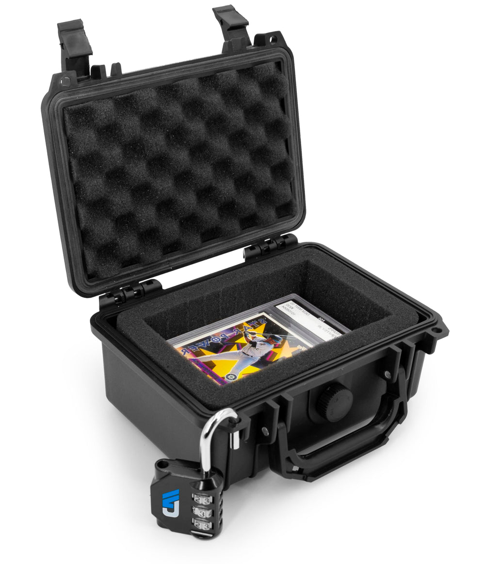 CASEMATIX graded card case exterior protects collectibles during travel