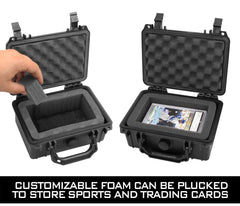 CASEMATIX graded card case carrying handle for easy transport