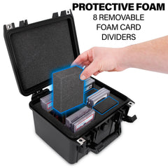 CASEMATIX graded card case padded dividers separate cards safely