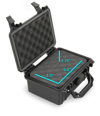 CASEMATIX interior foam inserts hold slabs snugly and prevent scratches