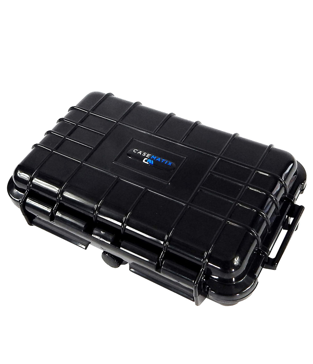 Casematix compact travel design fits backpack or luggage