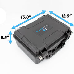 Casematix pressure release valve keeps balance during altitude changes