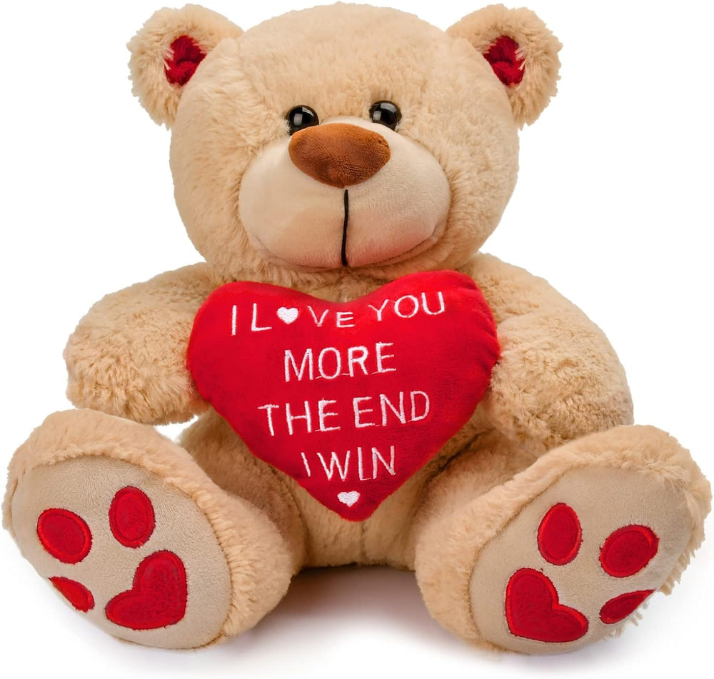CaseTank valentines day teddy bear holding heart, ideal romantic gift.