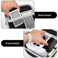 Casmilee Card Shuffler Case front view highlights rugged protection.