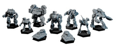 Catalyst BattleTech Aces Scouring Sands terrain pieces enabling dynamic battlefield setups