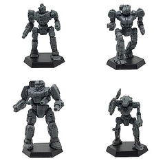 Catalyst BattleTech Hatchetman miniature in assault-ready pose for skirmishes