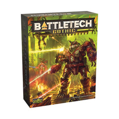Catalyst Game Labs BattleTech Gothic core box with 8 pre-assembled miniatures for quick setup.