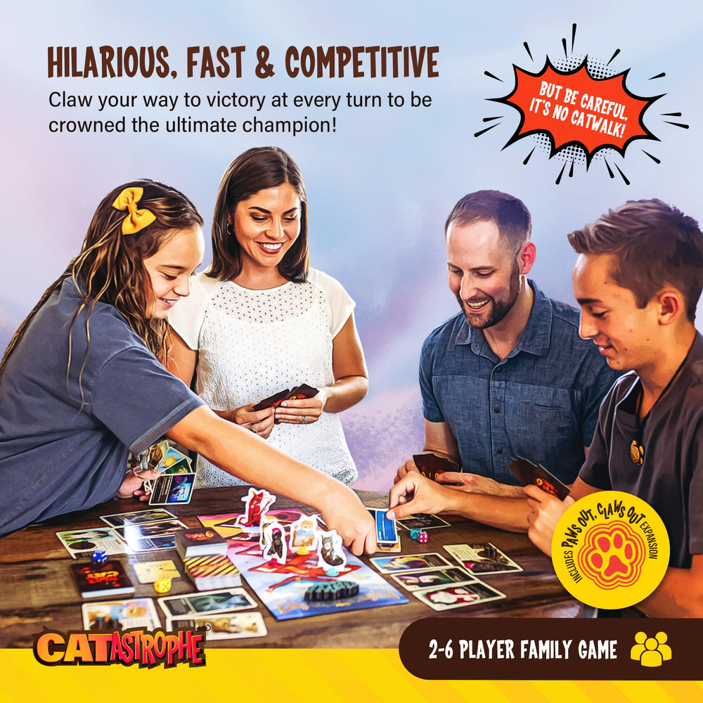 CATastrophe seven new characters highlight playful interactions and strategic twists.