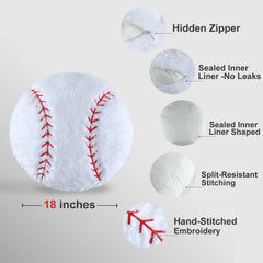 CatchStar hidden zipper shows easy cover removal for washing