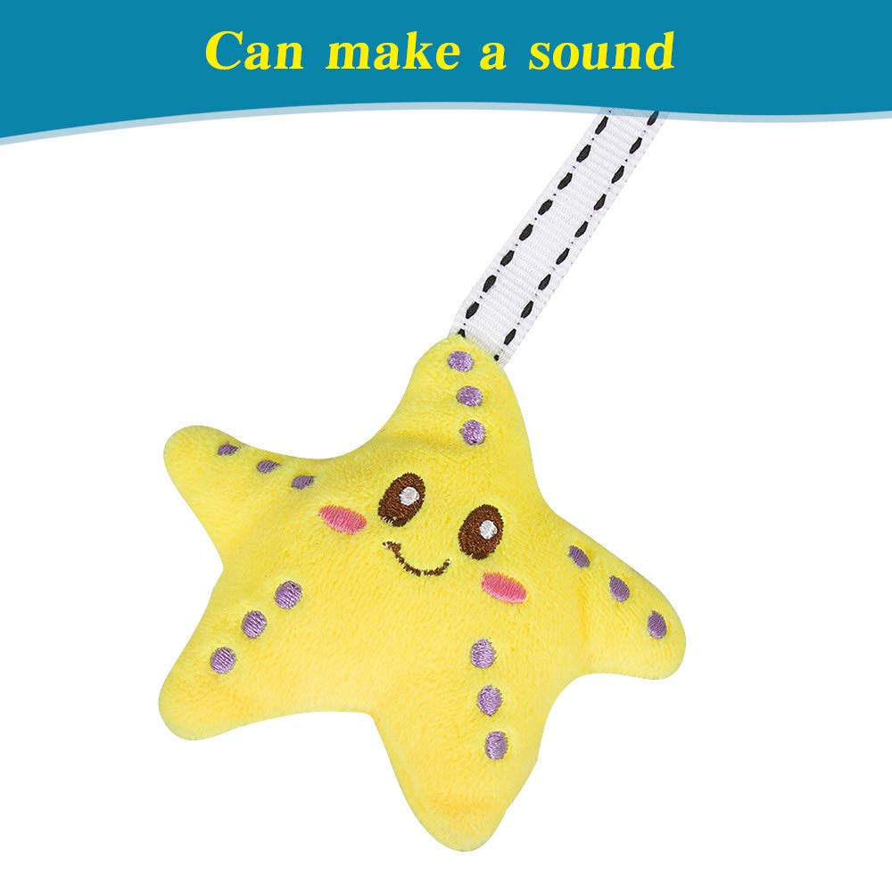 Caterbee promotes sensory exploration and hand-eye coordination.