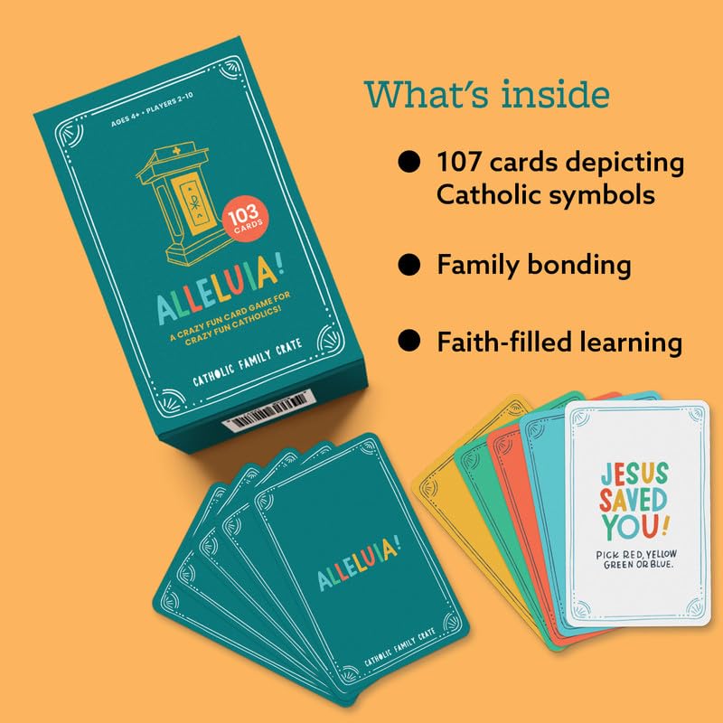 Catholic Family Crate cards in action create interactive learning and meaningful discussions.