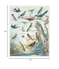 Cavallini & Co finished puzzle 20 x 28 inches, ready for display.