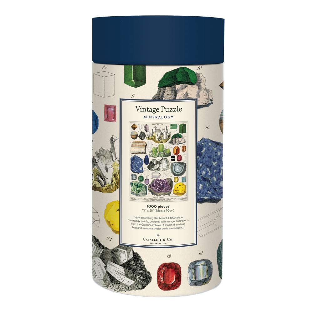 CAVANILLI & CO hand-sewn muslin bag inside, premium storage for puzzle pieces