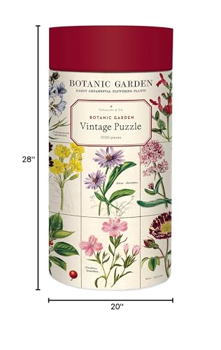 CAVANILLI & CO Botanic Garden puzzle layout showing a completed design for inspiration.