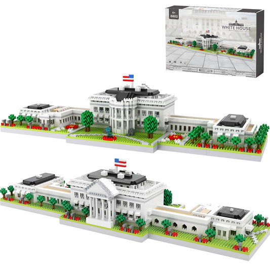 CAXIMSY White House model 3000 pieces for desk display and learning curiosity.