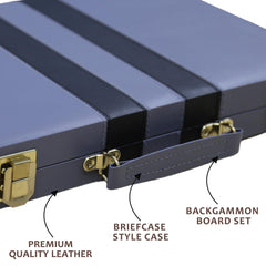 Leatherette points and durable hardware enable precise moves and long-lasting use.