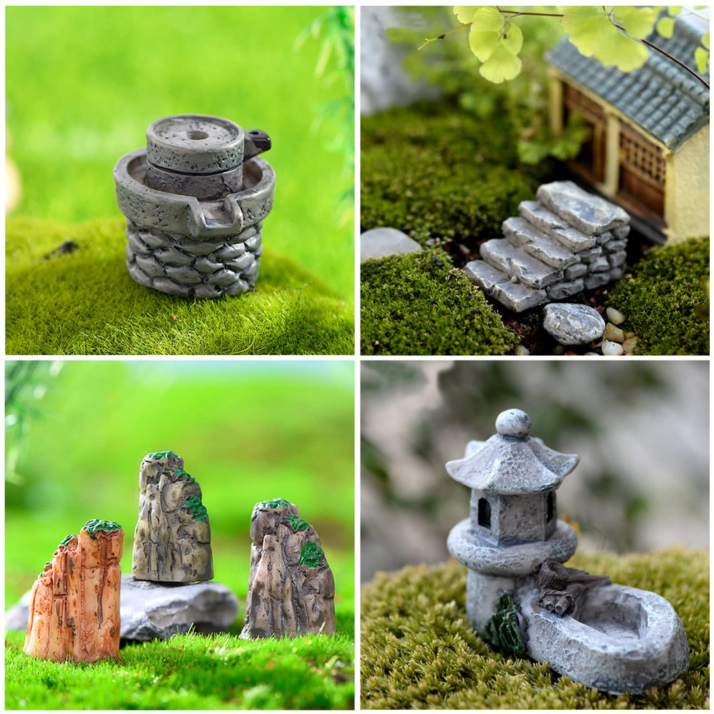Cayway lawn and trees enrich lush, realistic tiny landscapes.