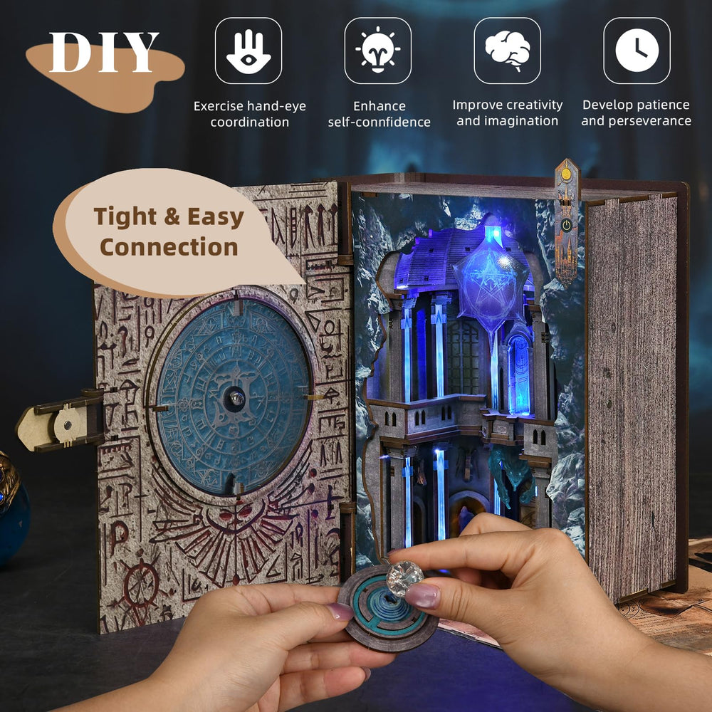 CCCDF Book Nook Circle of Magic assembly session in progress.