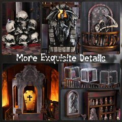 CCCDF Book Nook Haunting Relics mini dolls for customization