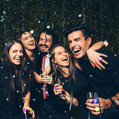 CCINEE battery-powered LED rings provide long-lasting light for events.