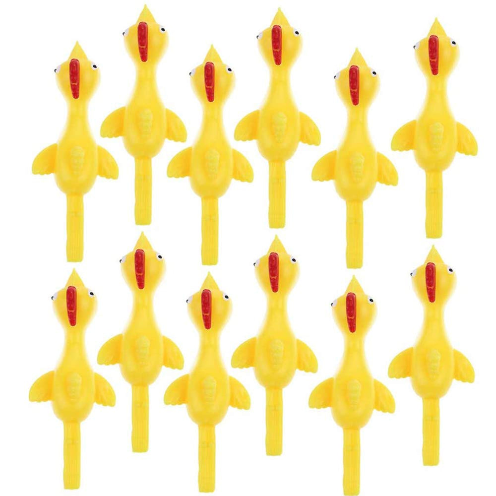 CCINEE slingshot chicken toy ready for outdoor target practice.