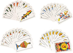 CDBXRA Briscas Puerto Rico cards close-up, ideal for lively family game nights.