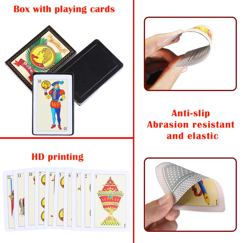 Two-deck setup from CDBXRA fits family games and group play scenarios.