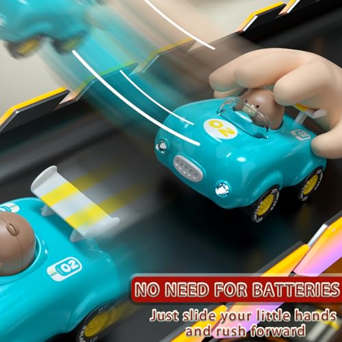 CDDZSW action bear feature, red truck, active play enhances imagination.